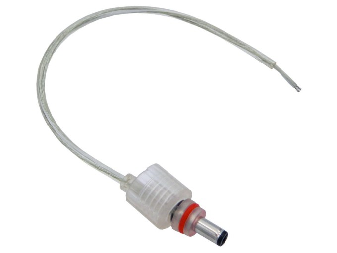 Voděodolný napájecí konektor pro LED pásek (samec)
