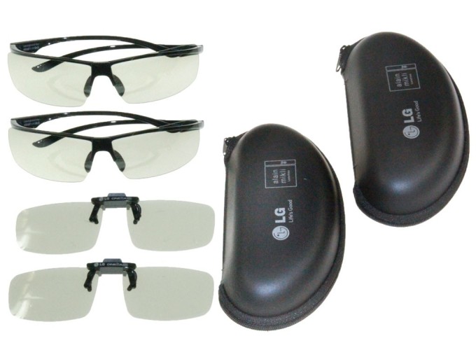Pasivní polarizační 3D brýle AG-F317 sada
