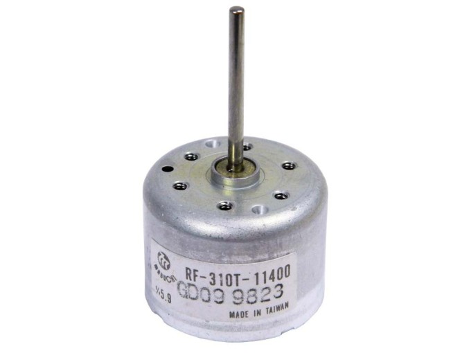 Elektromotor unašeče CD/DVD jednotky 5,9V RF310T11400