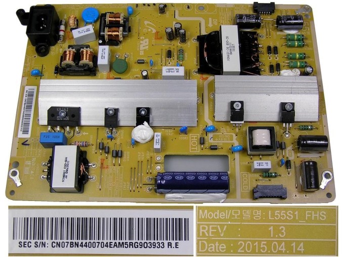 Zdrojový modul LCD BN44-00704E pro TV Samsung 55"