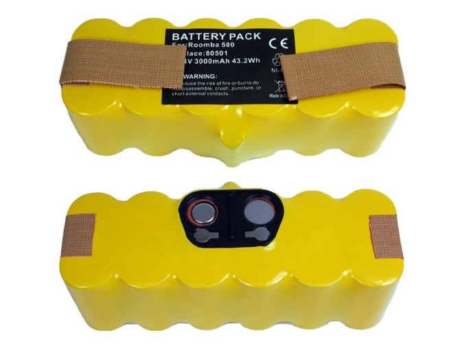 Náhradní NiMH akumulátor 14,4V 3300mAh pro iRobot Roomba 500