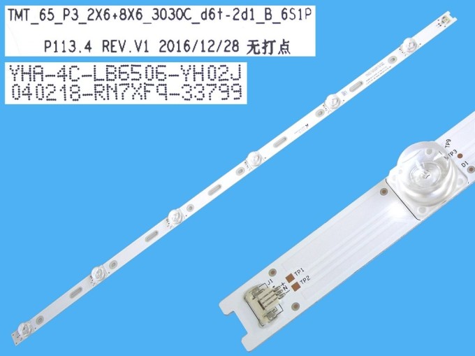 DLED podsvit 653mm s 6 LED pro LCD TV 65"