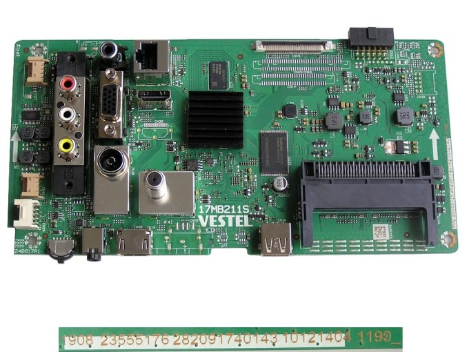 Základní deska LCD modulu 17MB211S / Main board 23555176 pro Finlux 32-FWC-5760
