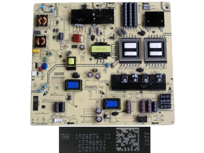 Napájecí zdrojová deska 17IPS55 pro LCD modul Vestel 23396951