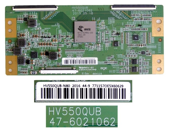 T-CON LCD modul HV650QUBN80 pro Philips 55" TV
