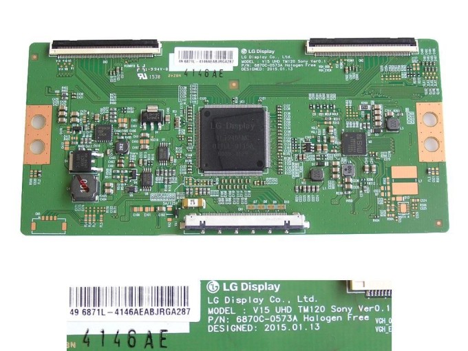 T-CON modul LCD 6870C-0573A / deska 6871L-4146A pro 49" LED TV