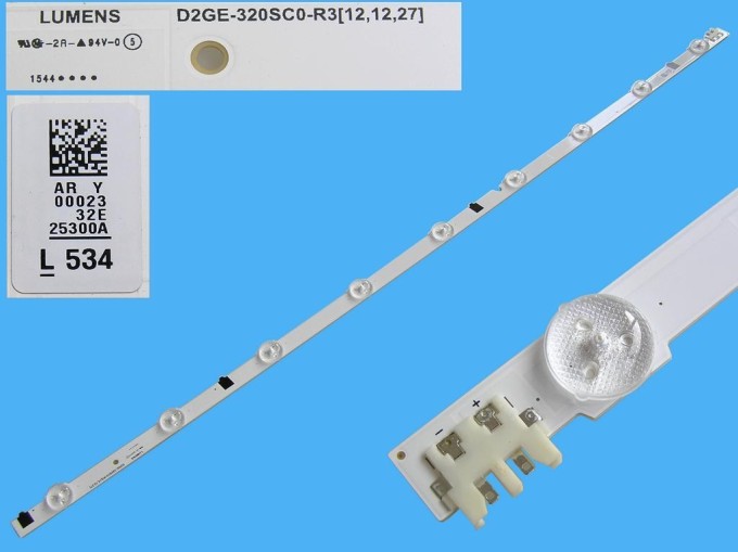 LED podsvícení 648mm s 9 LED diodami pro LCD TV