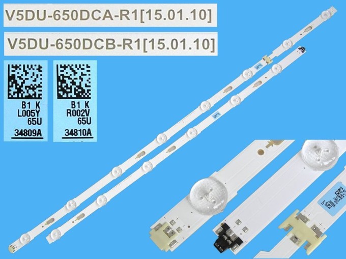 Sada LED podsvícení 1350mm pro LCD TV Samsung 65" BN96-34809A + BN96-34810A
