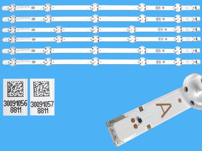 LED podsvit 49" Vestel sada 6 pásků 458mm D-LED BAR