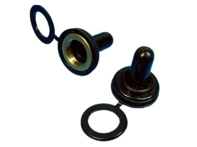 Gumová čepička na páčkový přepínač průměr 12 mm TSPC02