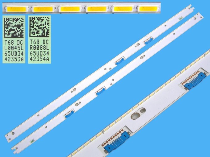 LED podsvětlení EDGE 710mm sada 90LED + 90LED Samsung BN96-42353A a BN94-42354A