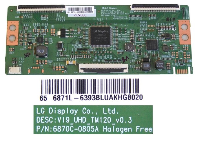 T-CON LCD modul 6871L-6393B / 6870C-0805A pro 65" LED TV