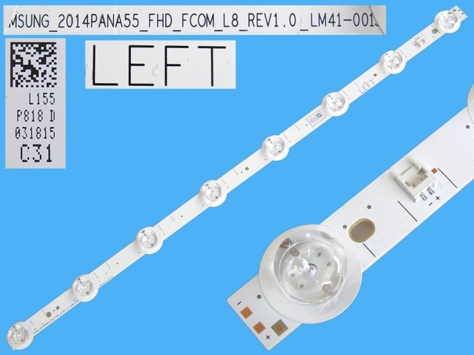 LED podsvícení 529mm s 8 LED diodami pro LCD panel
