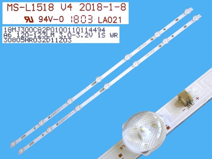 Sada LED podsvícení pro LCD TV 32" s 2 pásky 604 mm DLED TOTAL ARRAY MS-L1518 V4