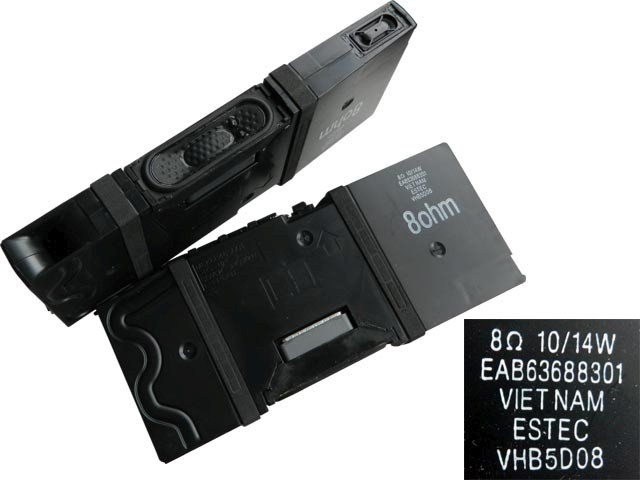 Širokopásmový reproduktor do TV LCD 8 ohm 10/14W EAB63688301