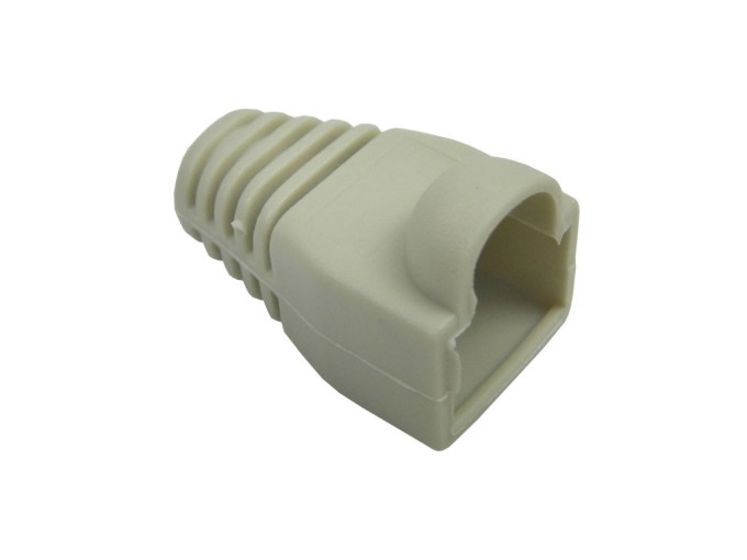 Šedá krytka pro konektor RJ45 5,8 mm