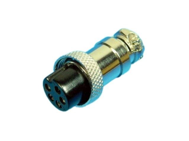 Mikrofonní DIN konektor samice 5 pinů na kabel MIC325