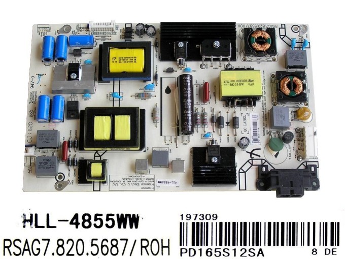 Napájecí zdroj LCD modulu HLL-4855WW RSAG7.820.6687/ROH
