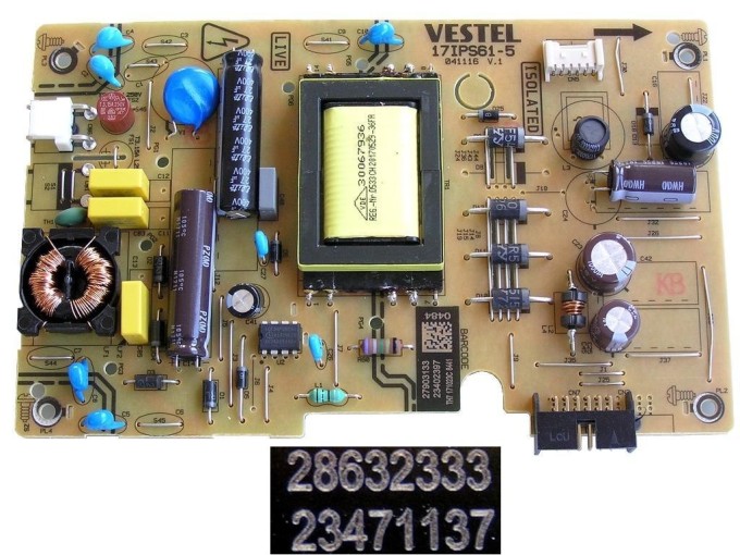 Napájecí modul LCD 17IPS61-5 pro Vestel 23471137