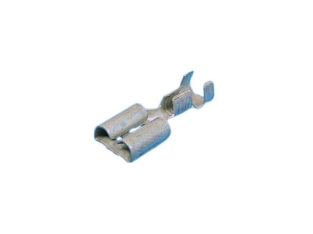 Faston konektor 6.3mm zásuvka se západkou 6-160449-2