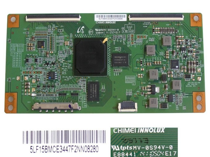 T-CON LCD modul 5LF15BMCE / V500DK2-KS1 Rev C8 / 5LF15BM / 5LH061 / TPT500DK-QS1