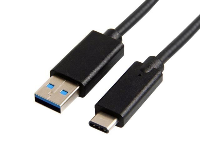 Propojovací USB kabel USB C 3.1 (M) na USB A 3.0 (M) 0,5 m černý