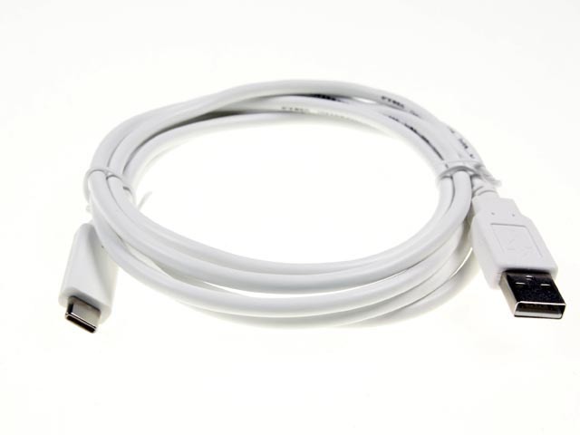 Propojovací kabel USB C 3.1 (M) na USB A 2.0 (M) 1,8 m bílý