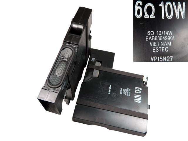 Širokopásmový reproduktor TV LCD 6 Ω 10W/14W EAB63649901 LH