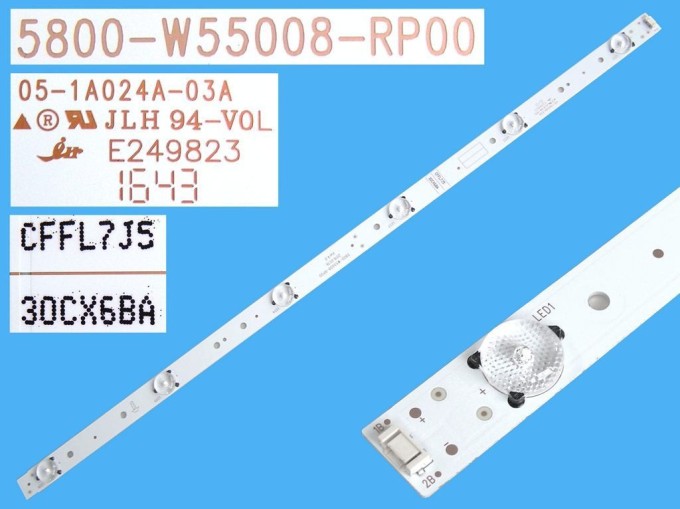 LED podsvícení LCD panelu 572mm s 6 LED diodami