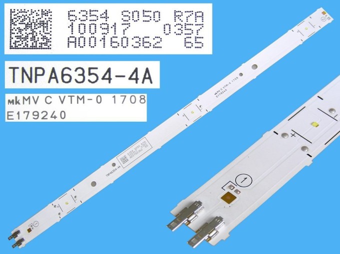 LED podsvětlení 312mm s 3 LED pro LCD panel Panasonic