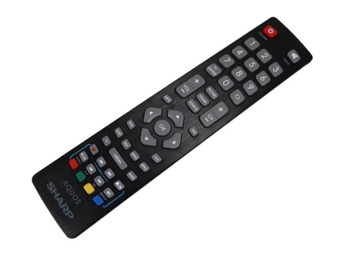 Originální RF dálkový ovladač SHARP AQUOS SHW-RMC-0106