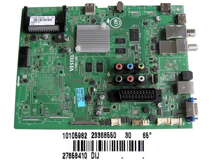 Základní deska LCD modulu 17MB120 / Main board 23368550 pro TV