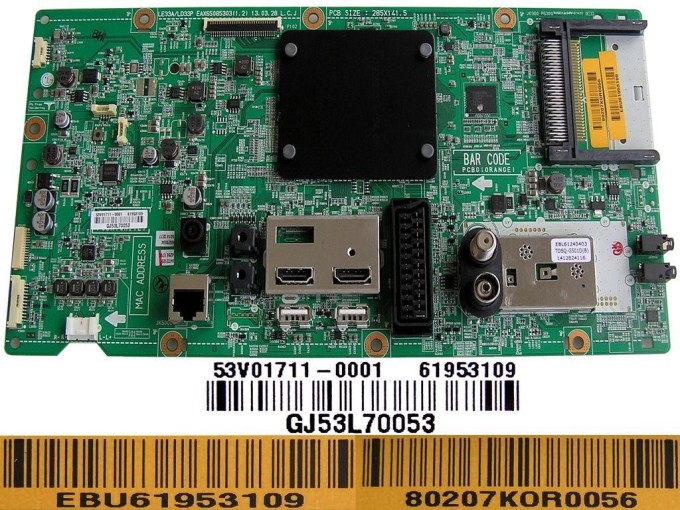 Základní deska LCD modulu EBT61953109 / main board EBU61953109