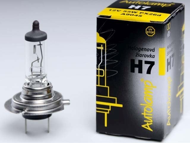 H7 12V 55W autožárovka s baňkou PX26d