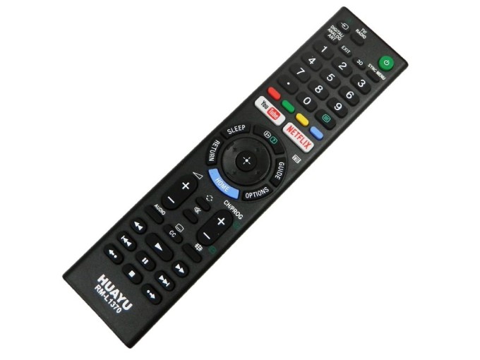 Univerzální dálkový ovladač HUAYU pro televize SONY RM-L1370
