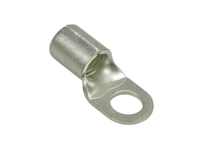 Krimpovací očko M6 na kabel 16mm² bez izolace QS 16-M6