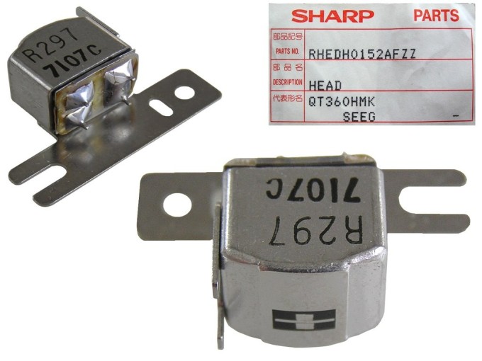 Stereo hlava 190 ohm pro kazetové magnetofony RHEDH0152AFZZ / R297