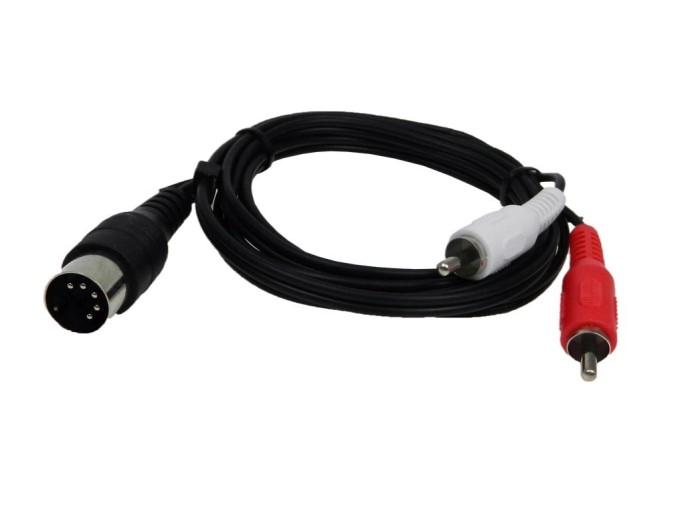 Audio kabel DIN na 2x CINCH 1,5 m