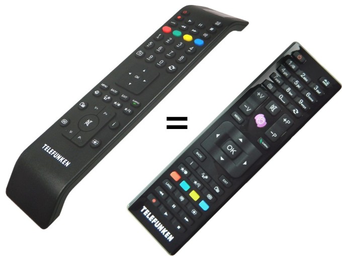 Originální dálkový ovladač VESTEL RC4800 černý 23114665 náhrada RC4870