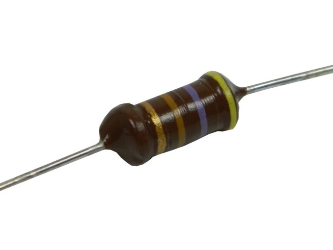 Tlumivka 470uH s odporem 1,9 ohm, axiální RM12mm