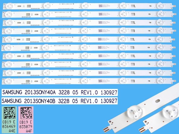 Sada LED podsvícení 10 pásků 387mm pro Sony LCD TV 40"