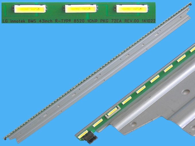 LED podsvit EDGE 943mm 72 LED LG Innotek BMS 43" 2x470mm
