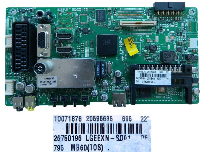 Základní deska LCD LED modulu 17MB60 - 4.1 pro TV 22"