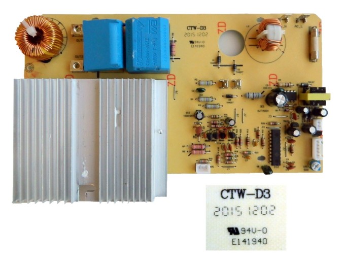 Elektronický modul indukčního vařiče CTW-D3 E141940