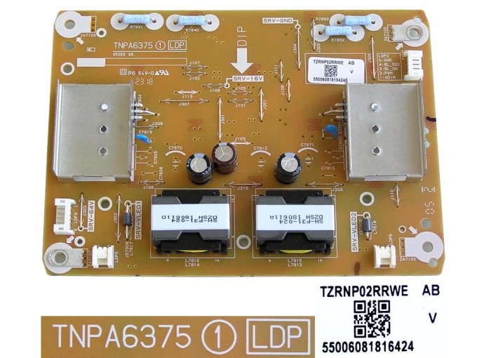 Invertor LCD LED modulu TNPA6375 / LED board TZRNP02RRWE