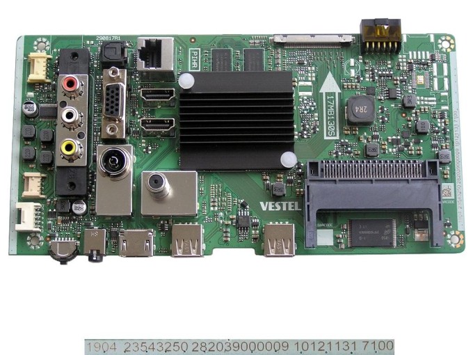Základní deska LCD modulu 17MB130S / Main board 23543250 pro TV Toshiba 43T6863DG