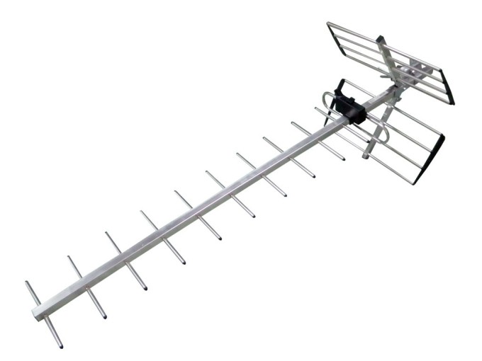 Venkovní UHF anténa ALCAD BU-117 LTE2 pro DVB-T2 s filtrem LTE700