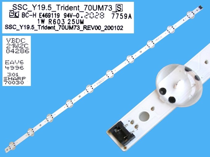 LED podsvit 788mm s 10 LED diodami pro LCD TV 70"