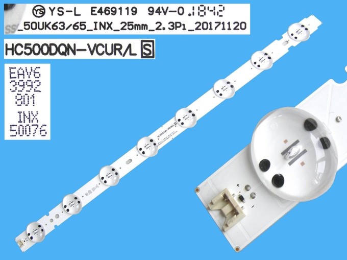 LED podsvícení 520mm s 8 D-LED diodami pro LCD TV