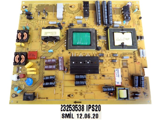 Zdrojový LCD modul 17IPS20R9 SMPS pro Vestel TV